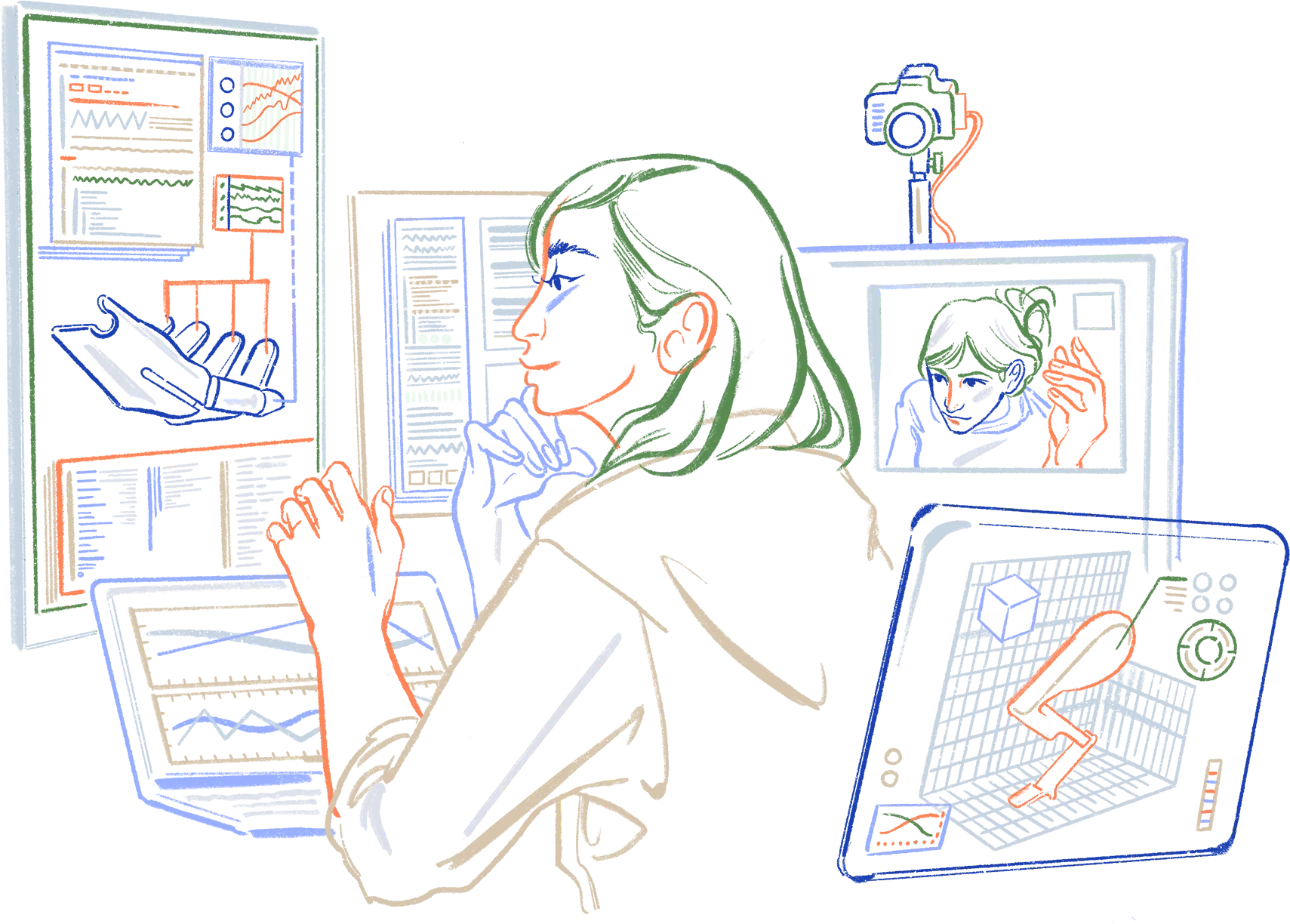 Companies illustration