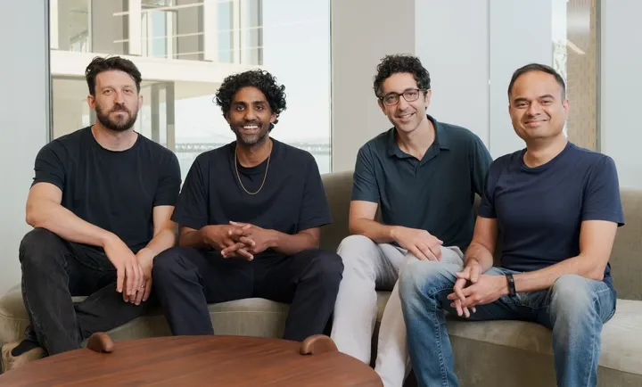 Co-founders Phil Howes, Tuhin Srivastava, Amir Haghighat, Pankaj Gupta